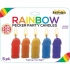 Rainbow Pecker Party Candles - 5 Pack