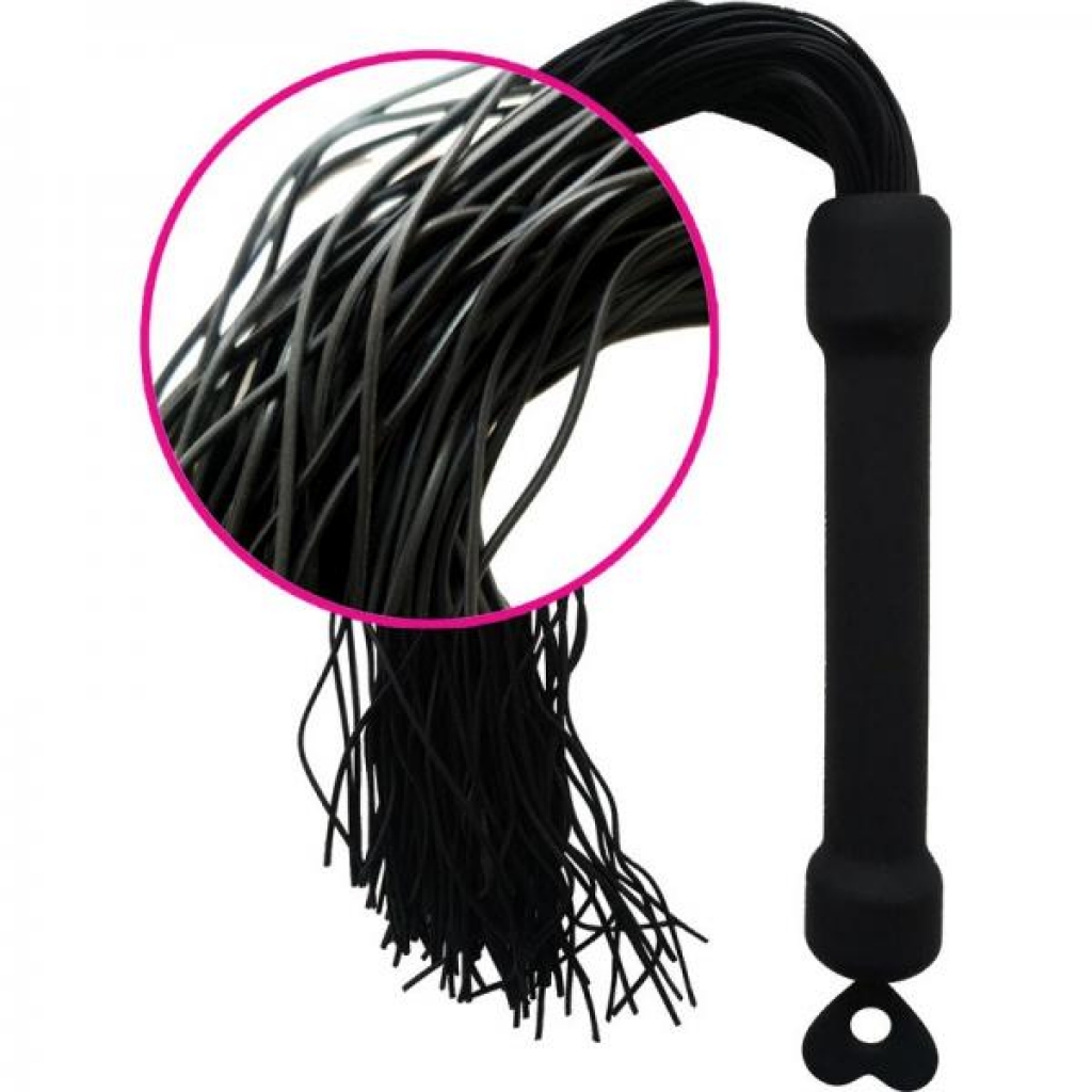 Whip It - Black Pleasure Whip with Sensational Tassels