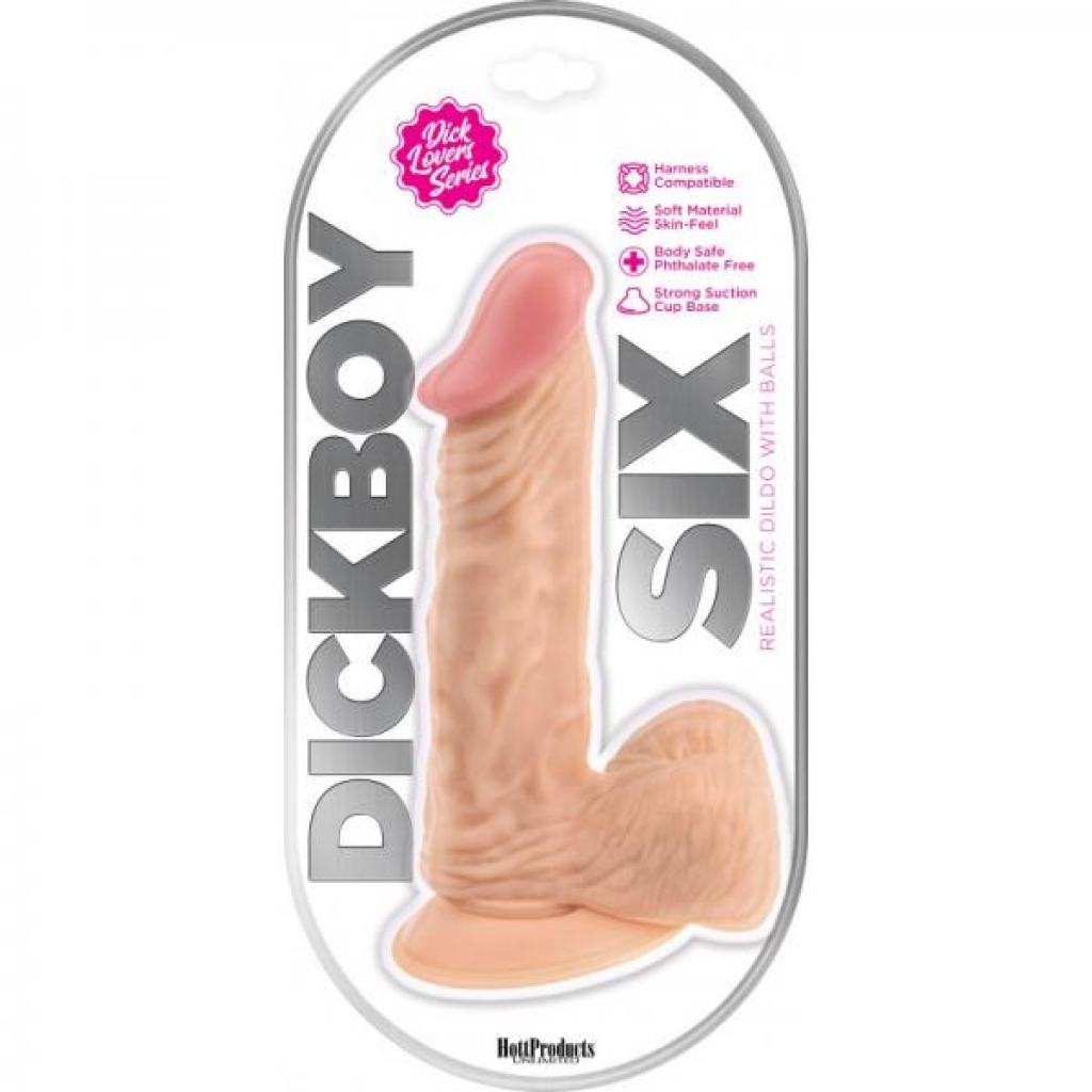 Dickboy 6 In Realistic Dildo with Balls