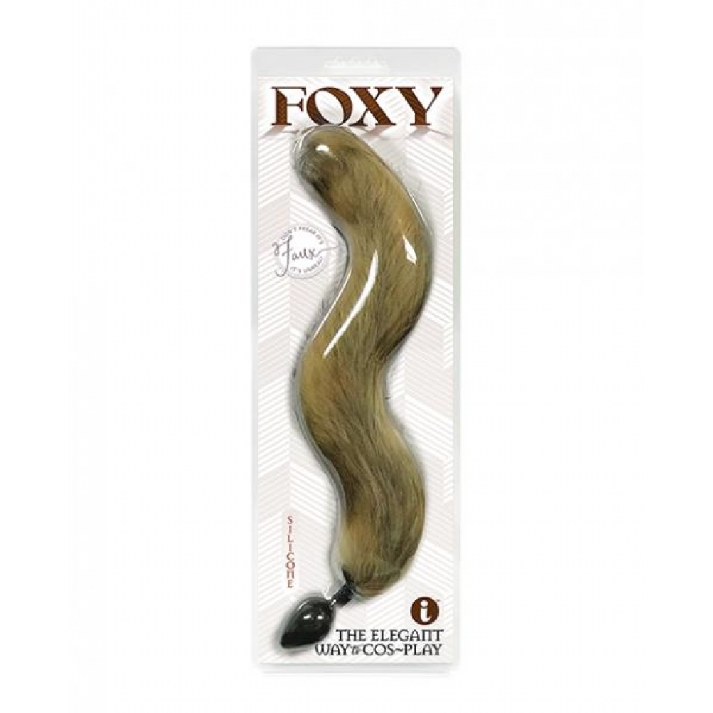 Foxy Tail Silicone Butt Plug - Elegant Play