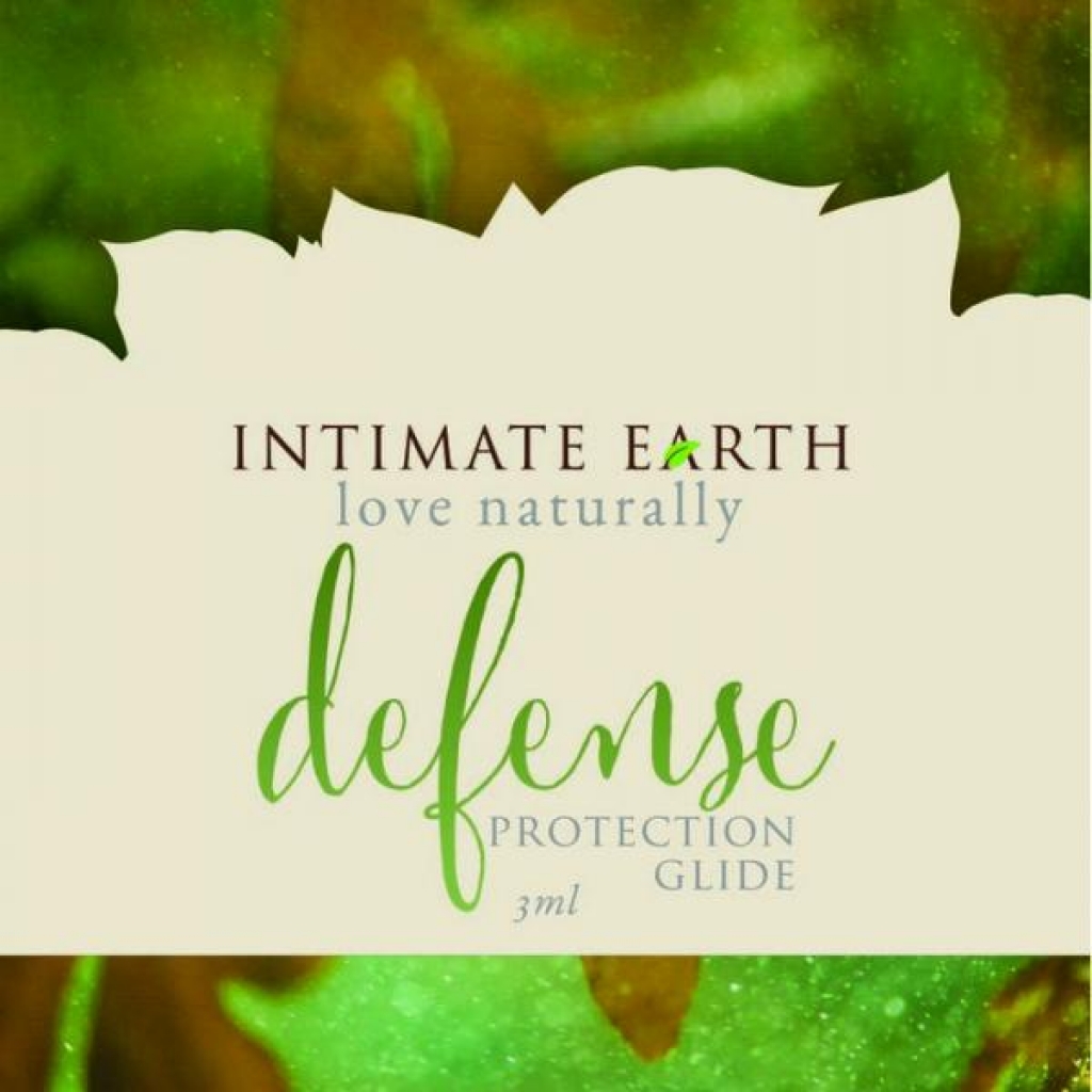 Intimate Earth Defense Protection Glide - Essential Lubricant Foil Pack