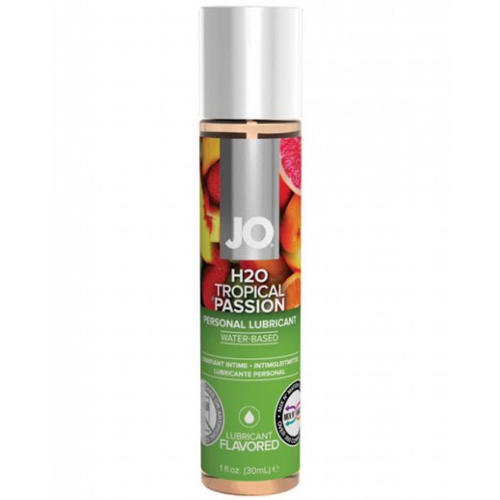 System JO H2O Flavored Lubricant - Tropical Passion 1oz