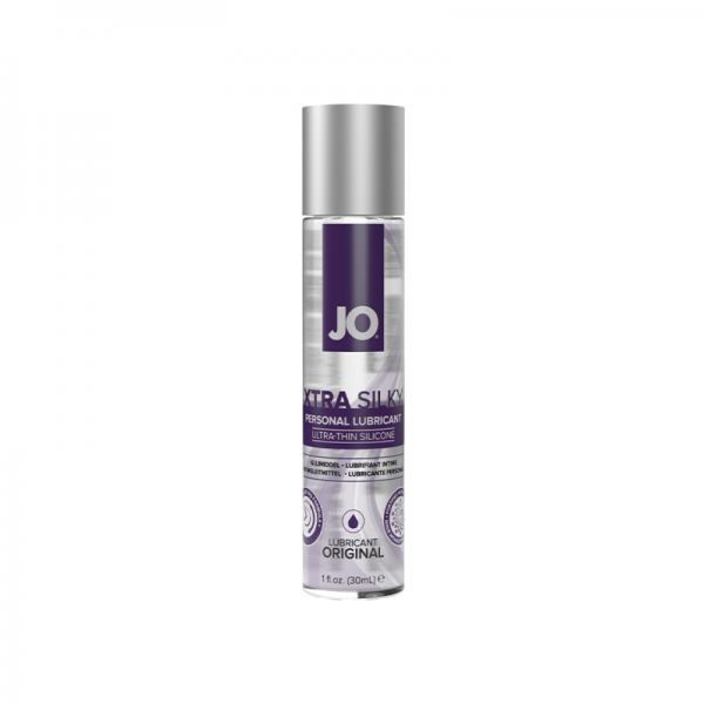 Jo Xtra Silky Ultra-thin Silicone Lubricant (1fl Oz)