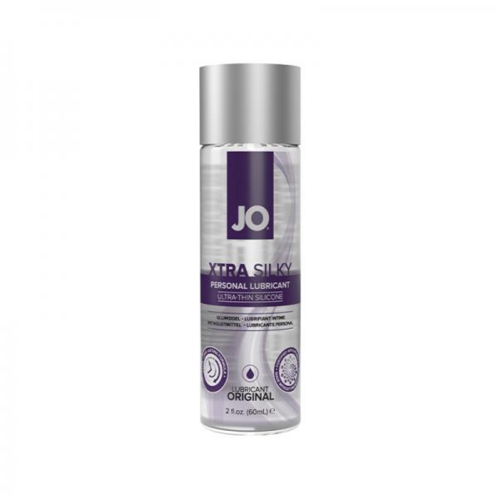 JO Xtra Silky Ultra-thin Silicone Lubricant 2fl Oz