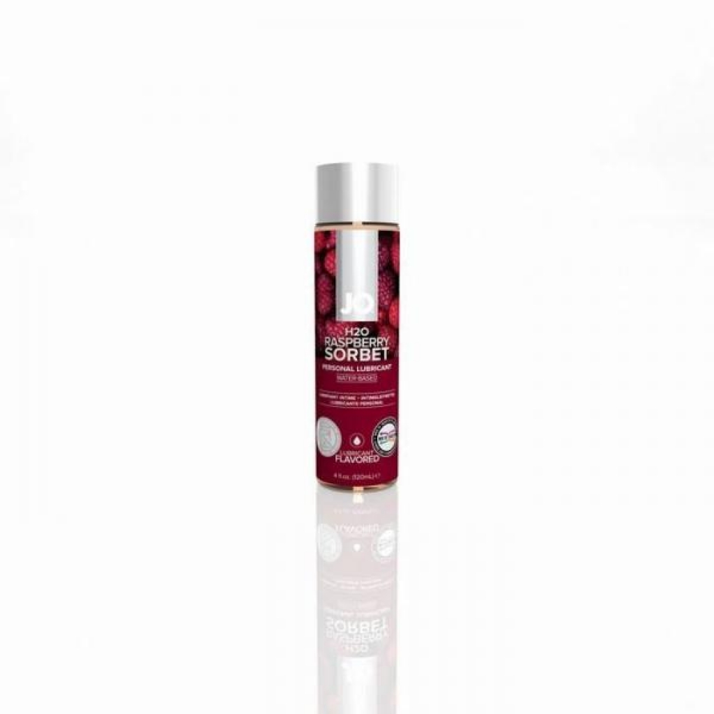 Jo Flavored Lube Raspberry Sorbet - 4 oz