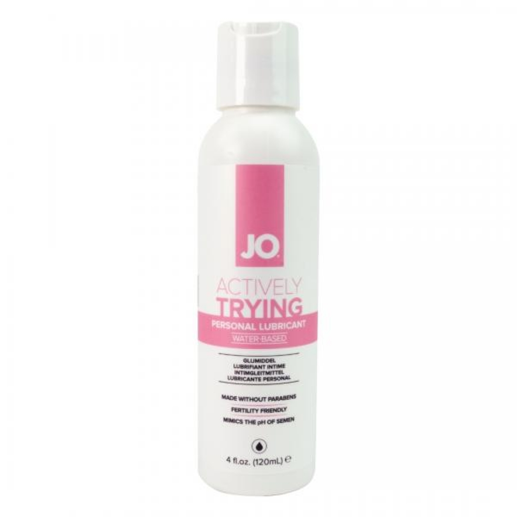 Jo Actively Trying - Paraben-Free Fertility Lubricant - 4 oz