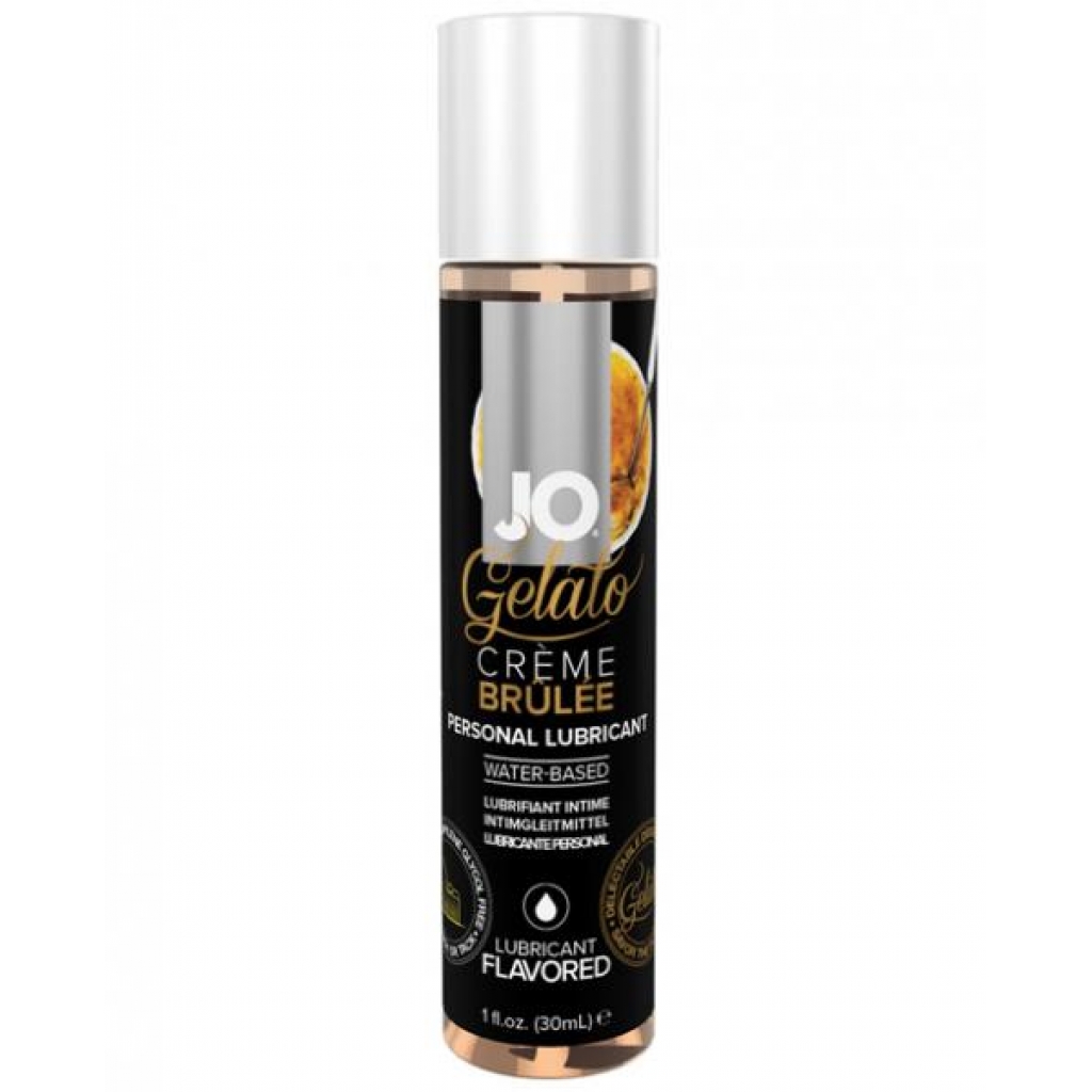 JO Gelato Creme Brulee Flavored Lubricant 1oz