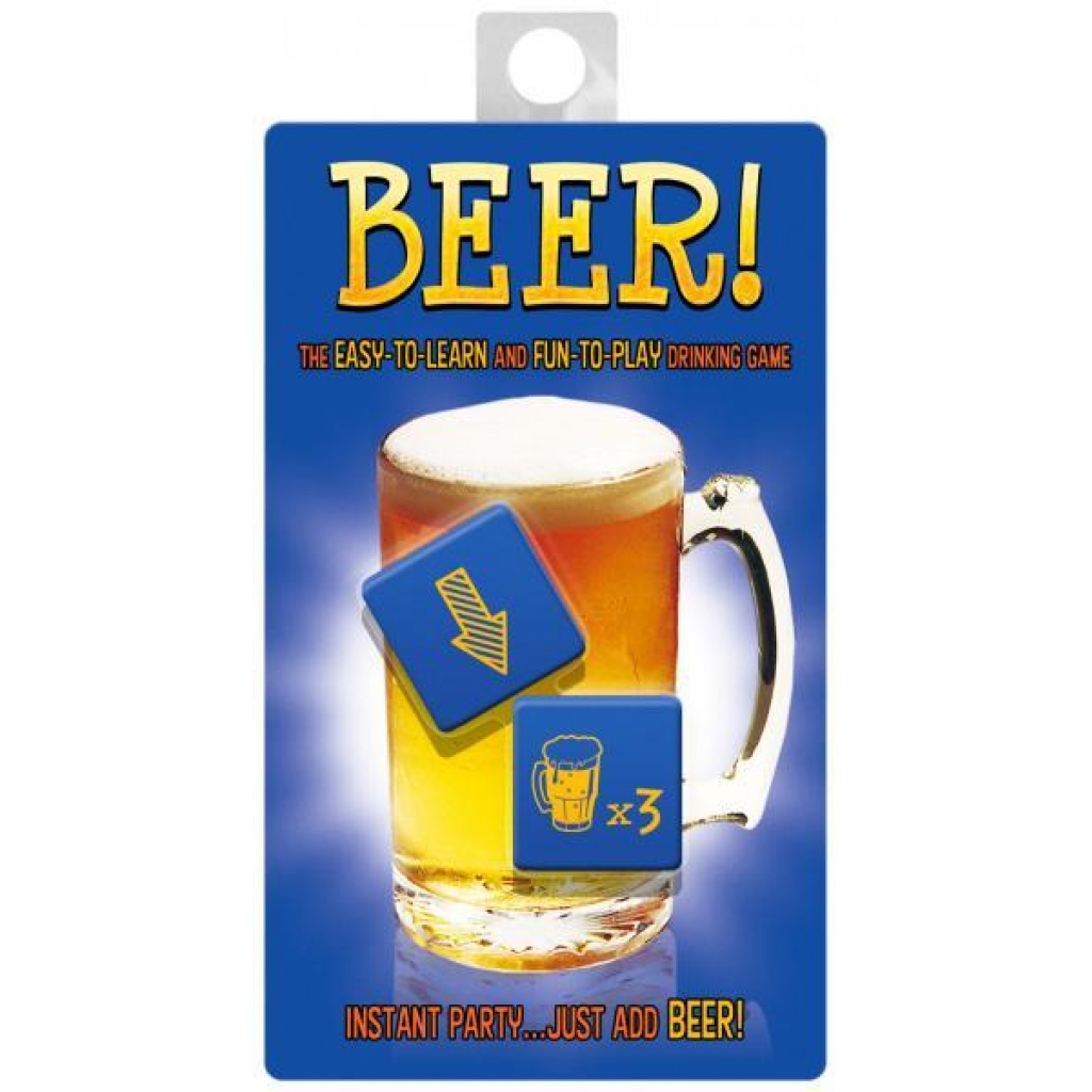 Large Beer Dice Game