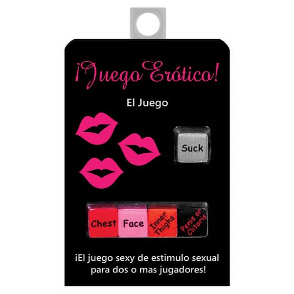 Erotic Dice Game in Spanish