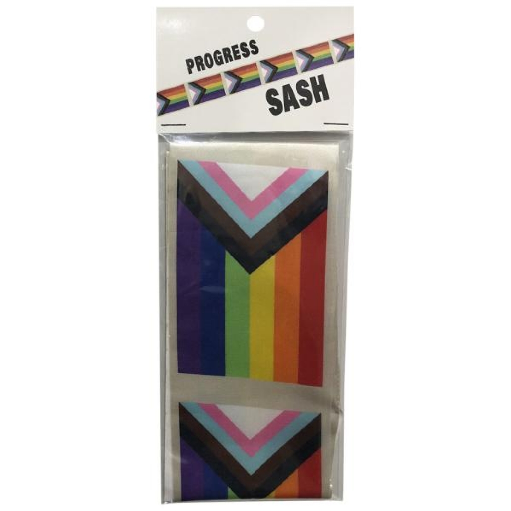 Progress Sash for Pride - Vibrant Design