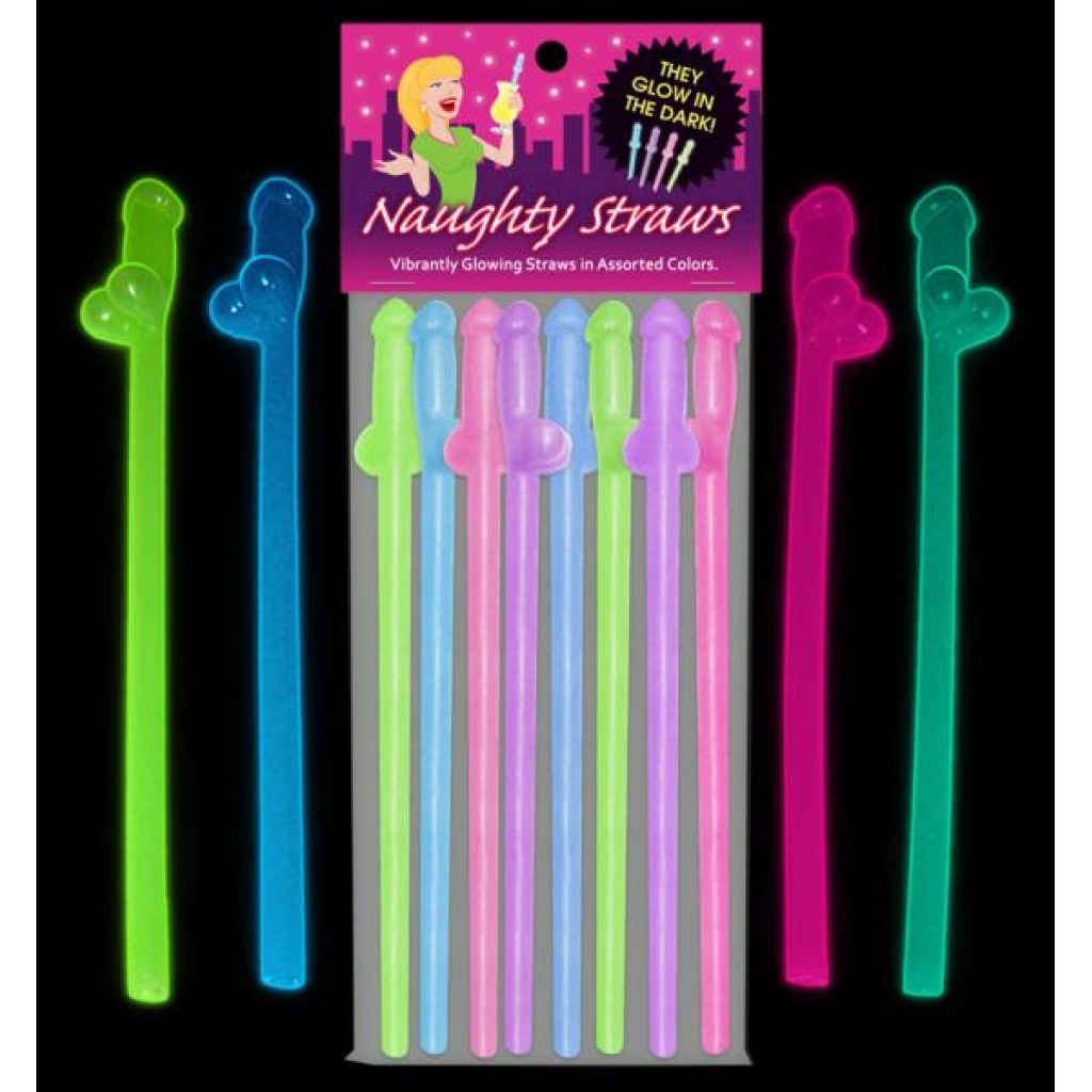 Glowing Naughty Straws