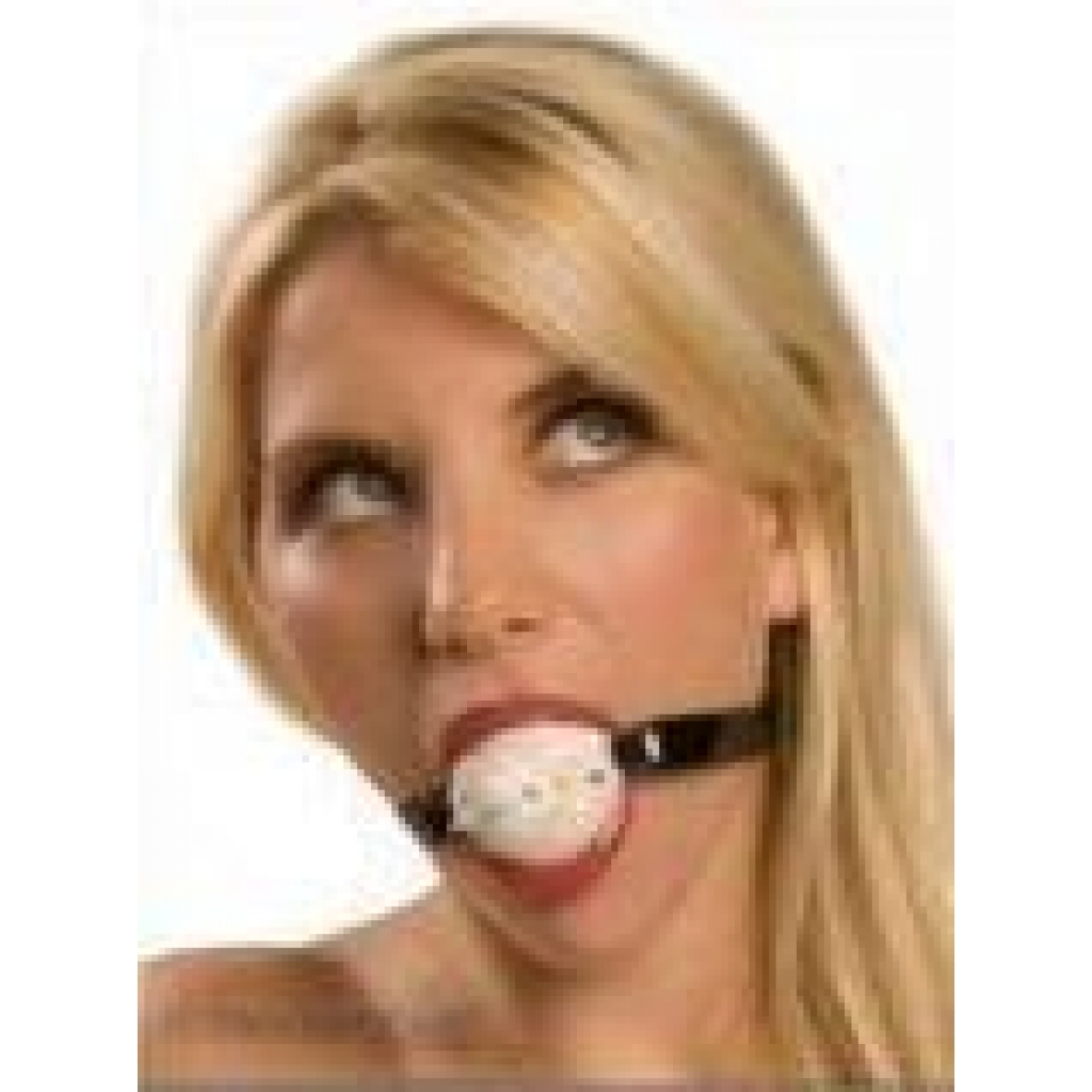 Jawbreaker Gag with Black Strap