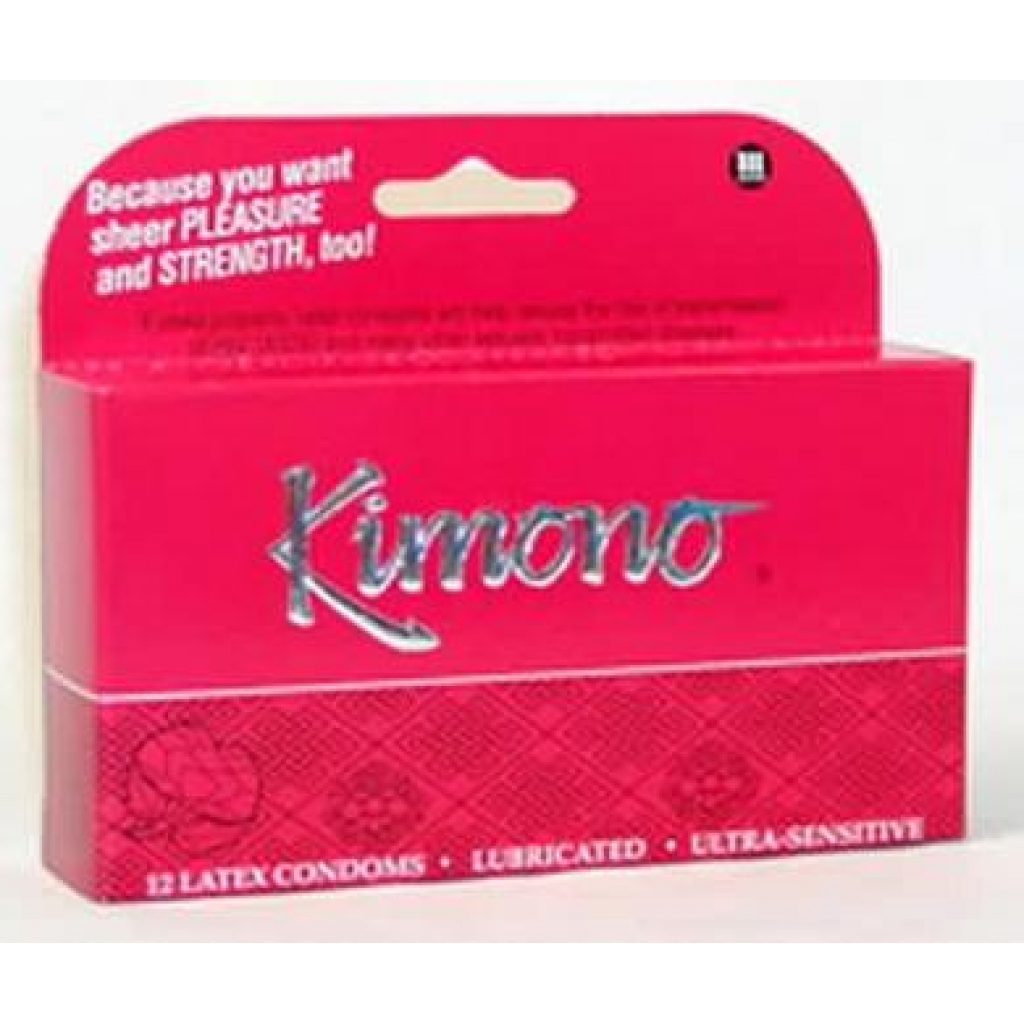 Kimono Lubricated Condom 12 Pack