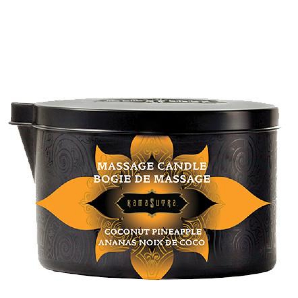 Kama Sutra Massage Candle - Coconut Pineapple