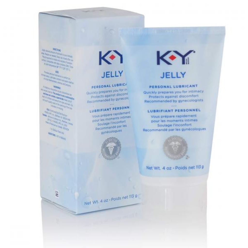 K-Y Jelly Lubricant - Gentle and Safe Comfort 4oz