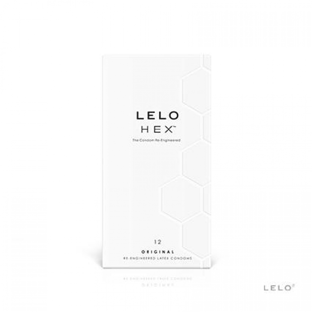 LELO Hex Original Latex Condoms - 12 Pack