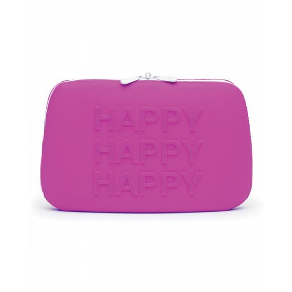 Happy Rabbit Large Purple Silicone Zip Storage Bag