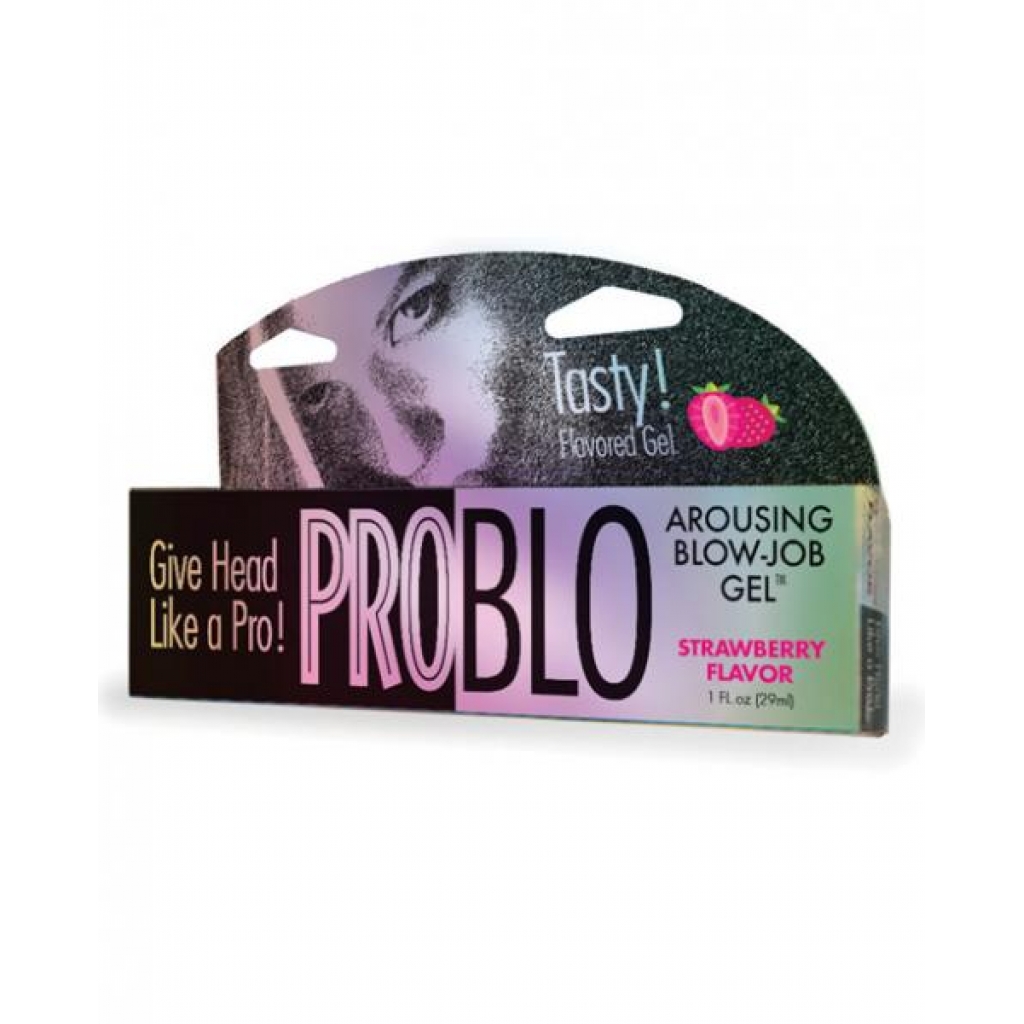 Problo Arousing Blow Job Gel - Strawberry Flavor