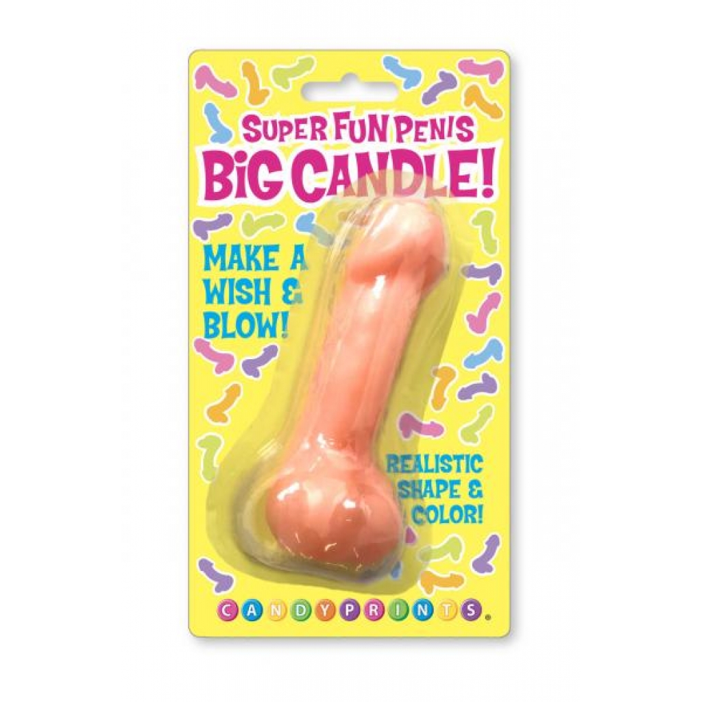 Super Fun Big Candle - Pink