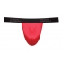 Male Power Jock Satin Lycra - Red