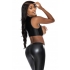 Liquid Onyx Open Vest & Leggings Set