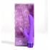 Rechargeable Silicone Rabbit Vibe: Hailey Neon Purple