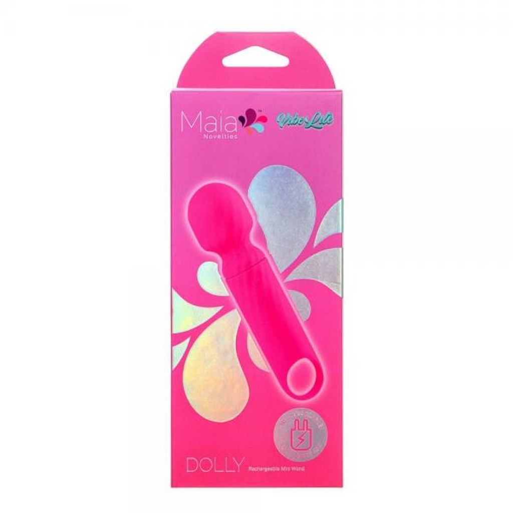 Dolly Pink Silicone Mini Wand - Rechargeable