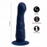 Marin 8 Inch Posable Silicone Dong - Blue