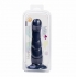 Marin 8 Inch Posable Silicone Dong - Blue