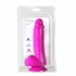 Josi 8 Inches Realistic Silicone Dong - Purple