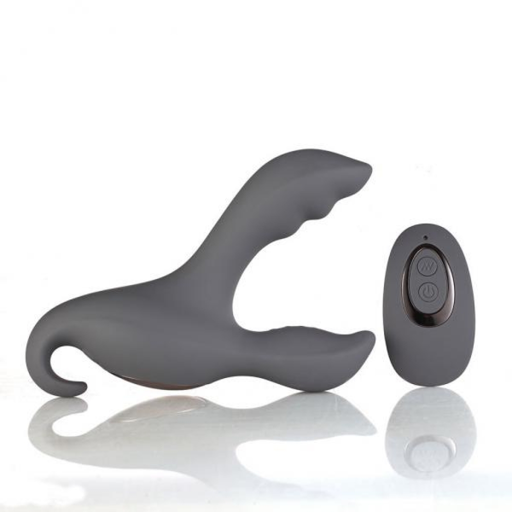 Apollo 15 Function Remote Control Prostate Massager - Dark Grey