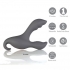 Apollo 15 Function Remote Control Prostate Massager - Dark Grey