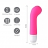 Ava Silicone G-Spot Vibe - Neon Pink