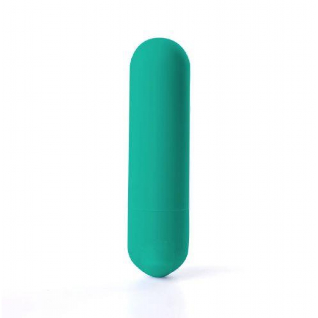 Jessi Mini Bullet Vibrator Rechargeable - Emerald Green