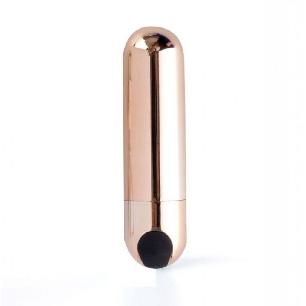 Jessi Rechargeable Mini Bullet Vibrator - Rose Gold