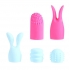 Quinn 5 Silicone Attachments - Versatile Extra Pleasure Set