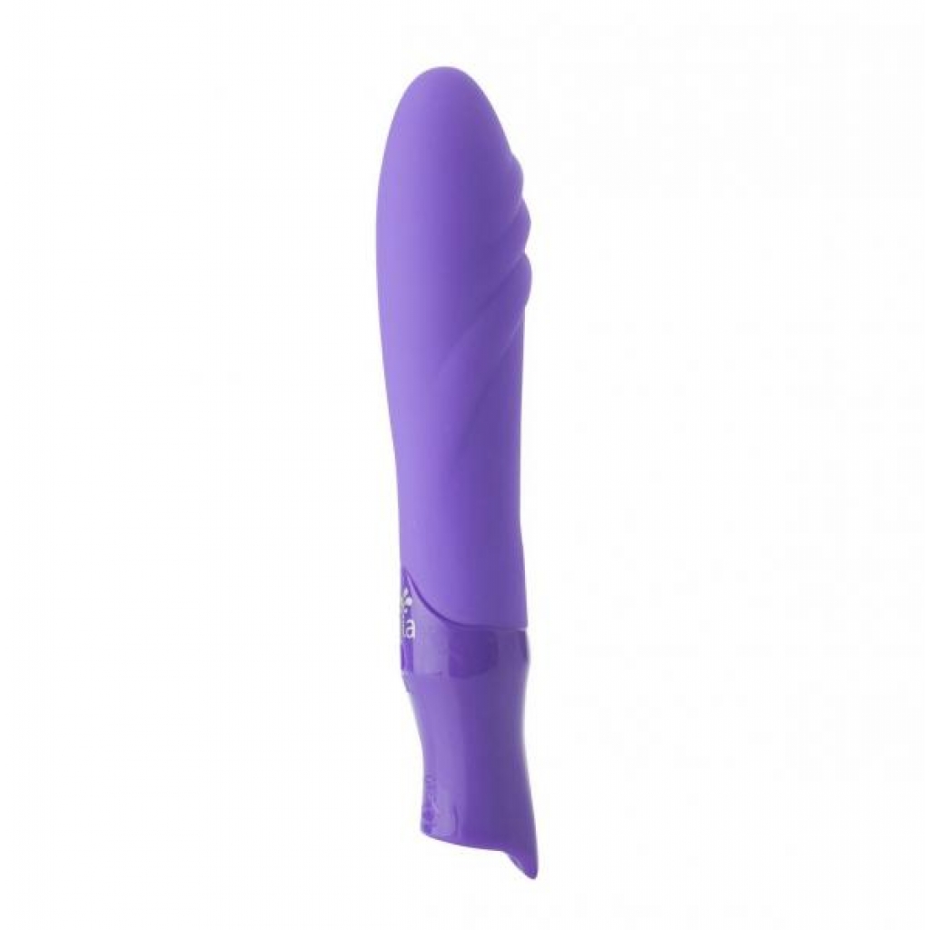 Margo Maia Silicone Textured Bullet Vibrator - Purple