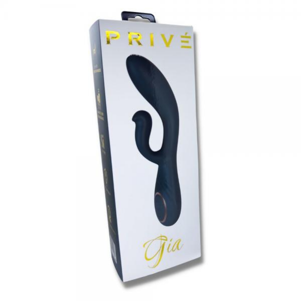 Prive Gia Rabbit Vibrator - Teal Green