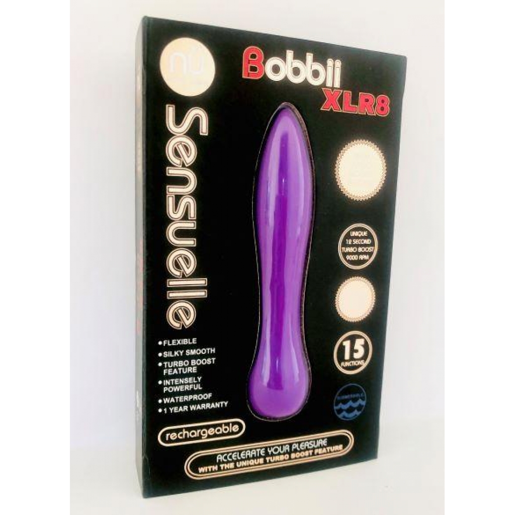 Sensuelle Bobbii XLR8 Purple Vibrator