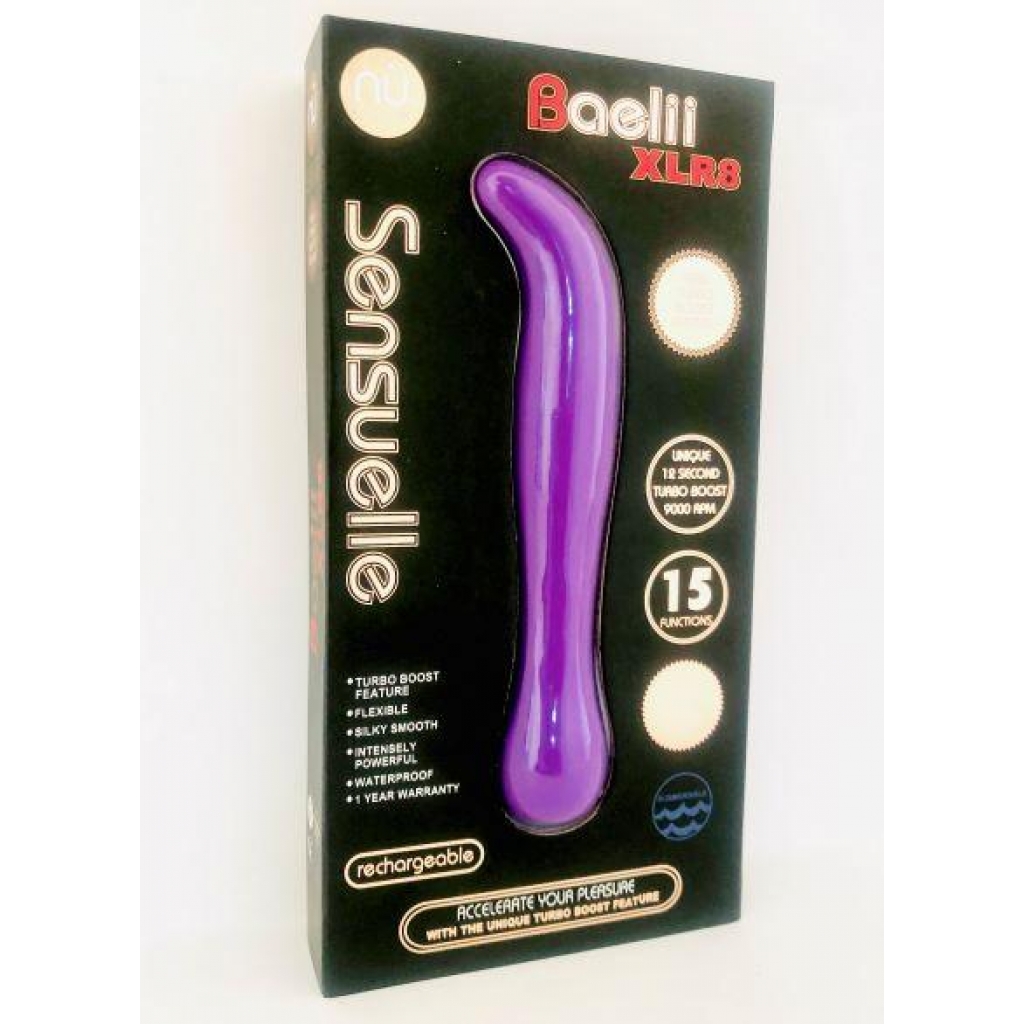 Sensuelle Baelii Xlr8 Purple - Turbo Boost Pleasure