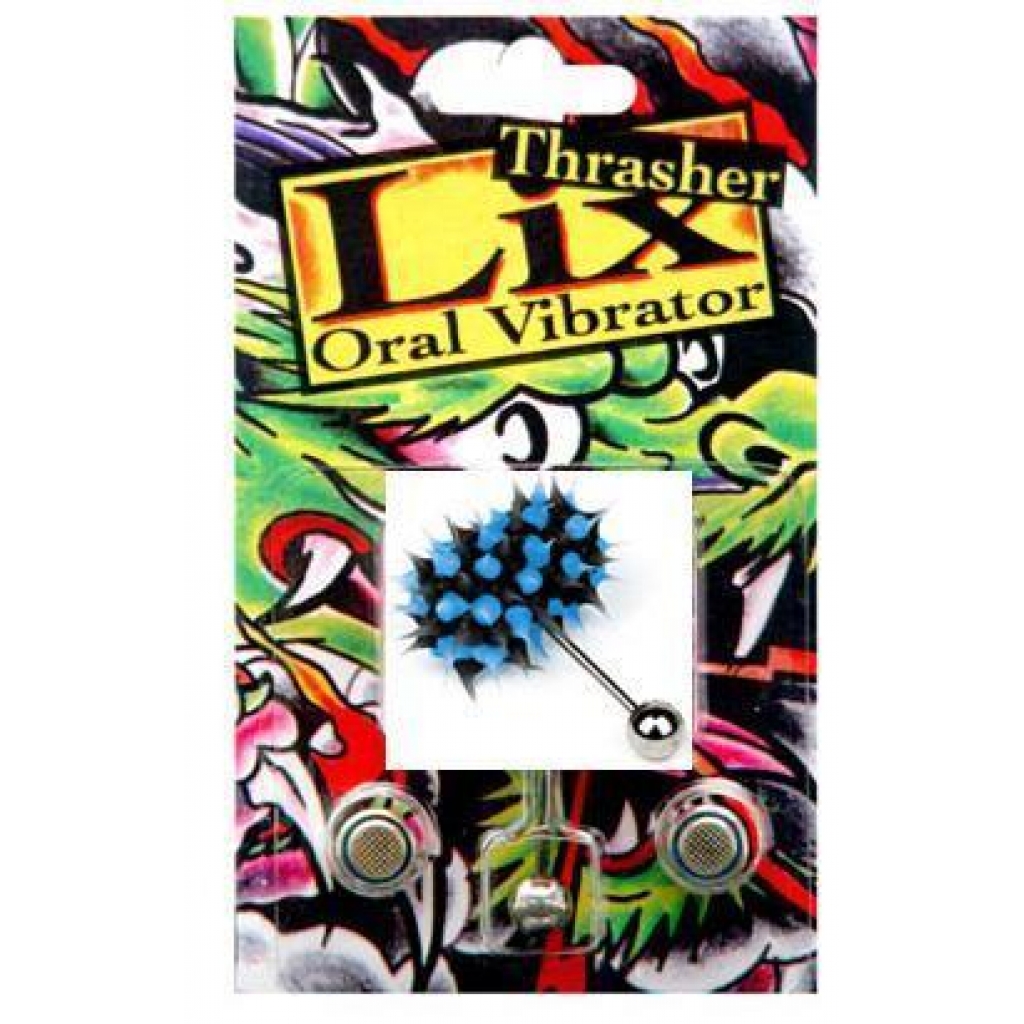 Lix Thrasher - Oral Vibrator with Tongue Ring