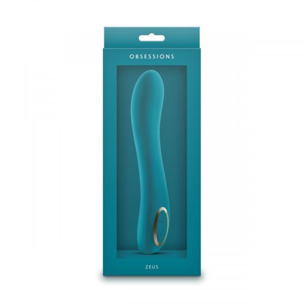 Obsessions Zeus Dark Green Vibrator - Unleash Your Desires