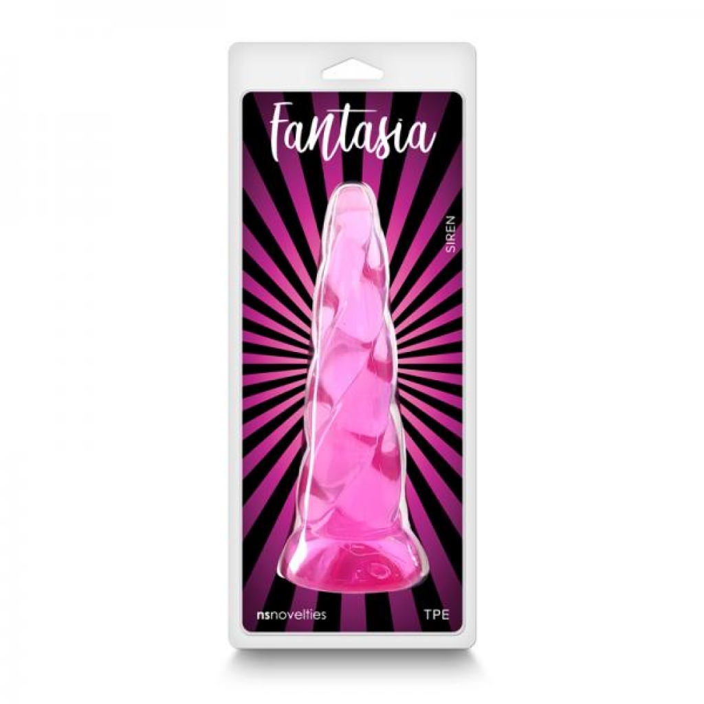 Fantasia Siren Pink Dildo - Luscious Sensations