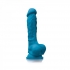 Colours Pleasures 7in Dildo Blue