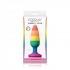 Colours Pride Edition Medium Pleasure Plug - Rainbow