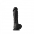 Coloursoft 8-Inch Soft Dildo - Black