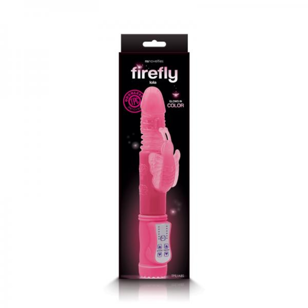 Firefly Lola Pink Rabbit Style Vibrator