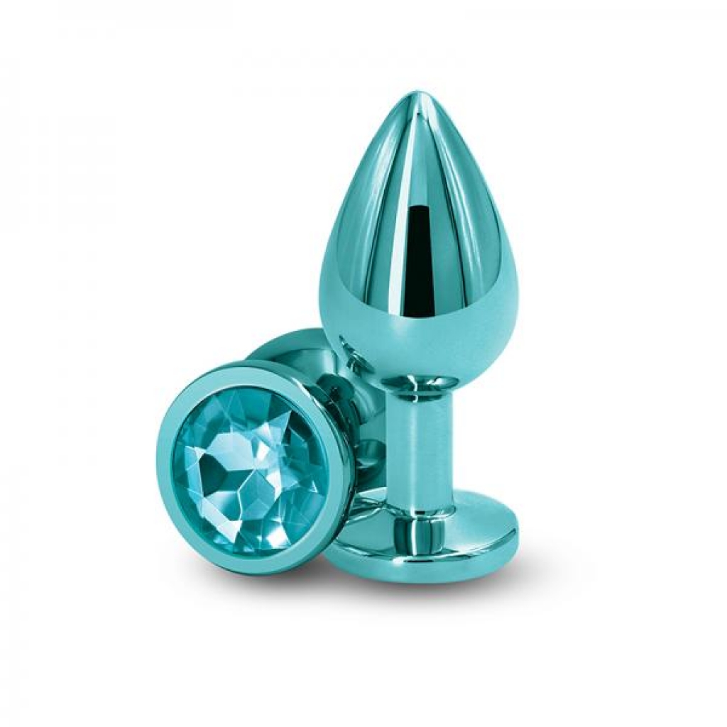 Rear Assets Medium Butt Plug - Teal