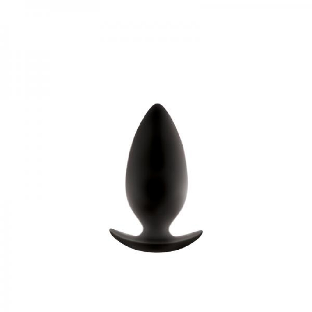 Renegade Spades Large Black Butt Plug - Comfortable Design