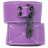 Lust Bondage Wrist Cuff - Elegant Purple Restraint